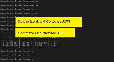 To get the version of the AWS CLI. . Aws cli commands